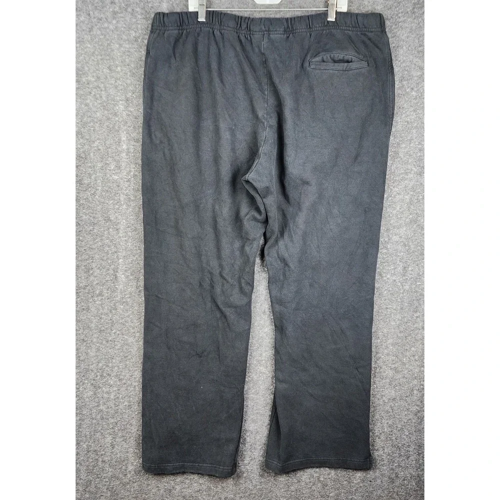The North Face Sweatpants Mens 3XL Black Fleece Relaxed Straight Leg Joggers